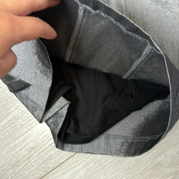 Betsy & Adam Strapless Mini Embellished Dress in Gunmetal Grey Silver Size 8 - Picture 8 of 14